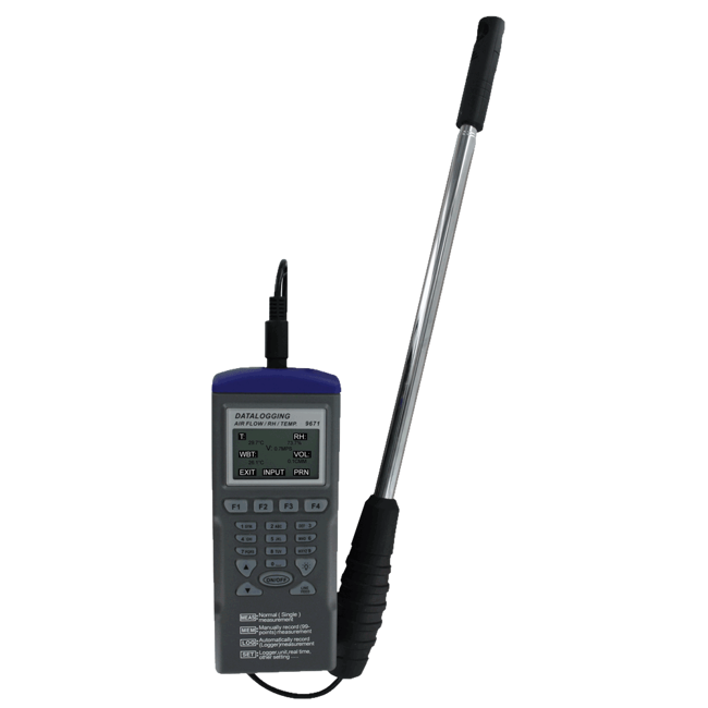 Dwyer Miniature Vane Thermo-Anemometer, Model VT-300